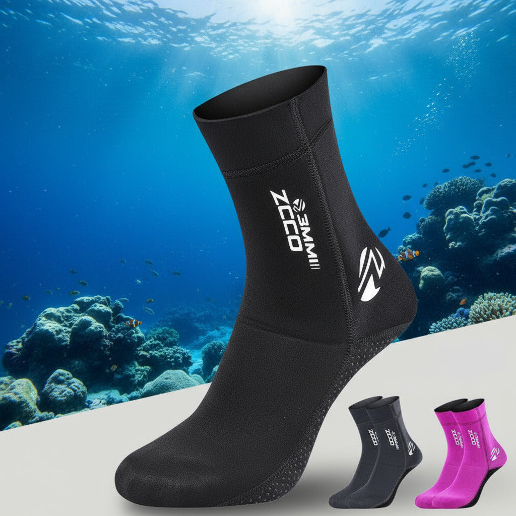 Chaussettes de Plongée en Néoprène 3 mm