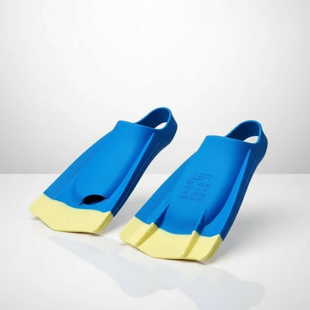 Palmes de Natation à Lame Courte en Silicone Souple