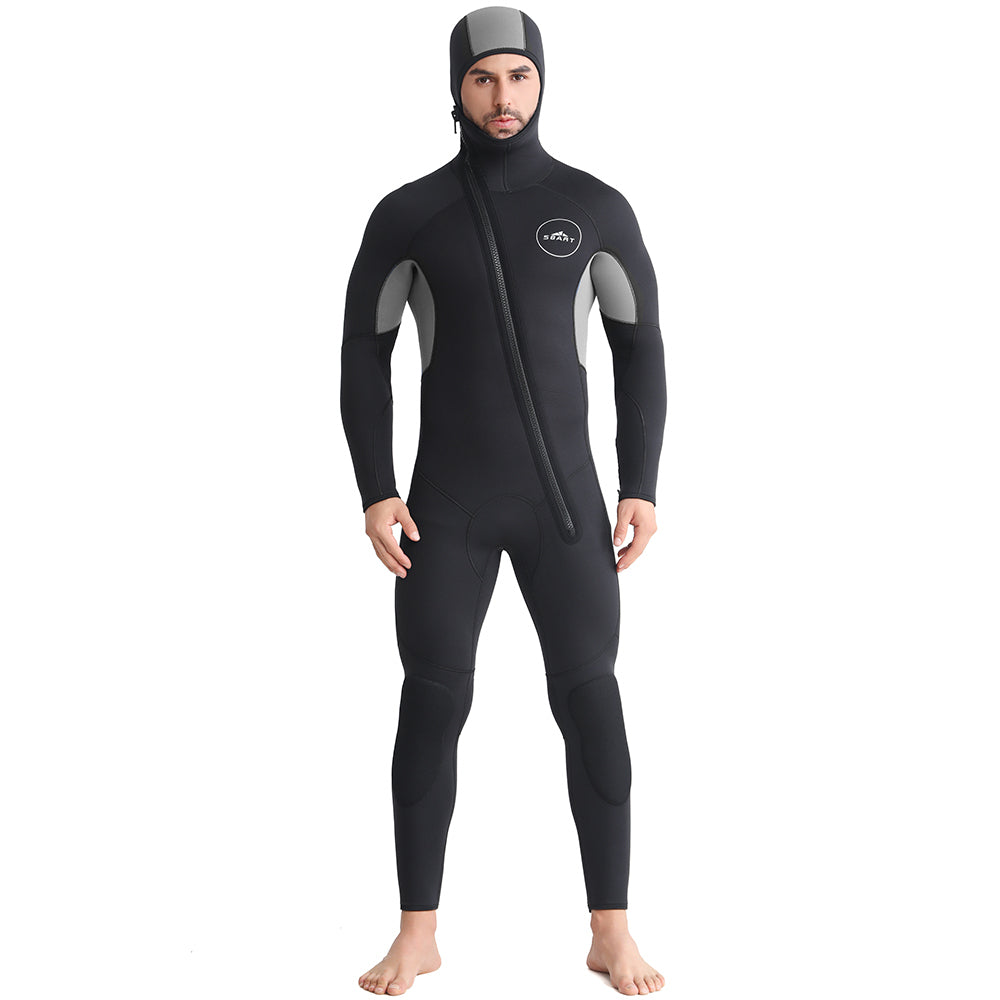 Combinaison de Plongée 7 mm Homme – Protection Thermique & Confort