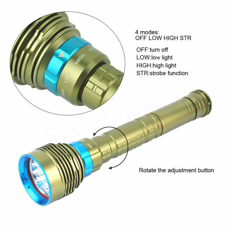 Lampe de Plongée Professionnelle